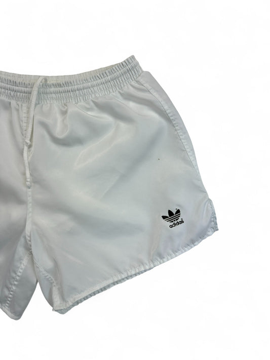 Vintage Adidas Shorts 80s Glanz Sprinter Made In Yugoslavia Weiß D5 M