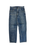 90s Pelle Pelle Baggy Jeans Custom Elements Dunkelblau W34 L34 - RareRags