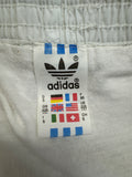 Vintage Adidas Shorts 80s Glanz Sprinter Made In Yugoslavia Weiß D5 M
