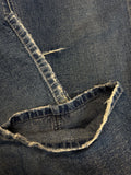 90s Pelle Pelle Baggy Jeans Custom Elements Dunkelblau W34 L34 - RareRags