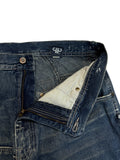 90s Pelle Pelle Baggy Jeans Custom Elements Dunkelblau W34 L34 - RareRags