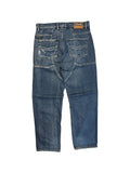 90s Pelle Pelle Baggy Jeans Custom Elements Dunkelblau W34 L34 - RareRags