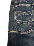 90s Pelle Pelle Baggy Jeans Custom Elements Dunkelblau W34 L34 - RareRags