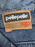 90s Pelle Pelle Baggy Jeans Custom Elements Dunkelblau W34 L34 - RareRags