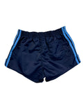 Vintage Adidas Shorts 80s Glanz Sprinter Made In West Germany Dunkelblau D4 S