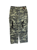 90s Pelle Pelle Cargo Baggy Pants Washed Green Camouflage W34 L34 - RareRags