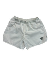 Vintage Adidas Shorts 80s Glanz Sprinter Made In Yugoslavia Weiß D4 S-M