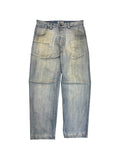 90s Pelle Pelle Baggy Jeans Sample Hellblau W36 L34 - RareRags