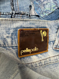 90s Pelle Pelle Baggy Jeans Sample Hellblau W36 L34 - RareRags