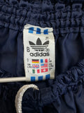 Vintage Adidas Shorts 80s Glanz Sprinter Made In West Germany Dunkelblau D7 L