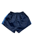Vintage Adidas Shorts 80s Glanz Sprinter Made In West Germany Dunkelblau D7 L