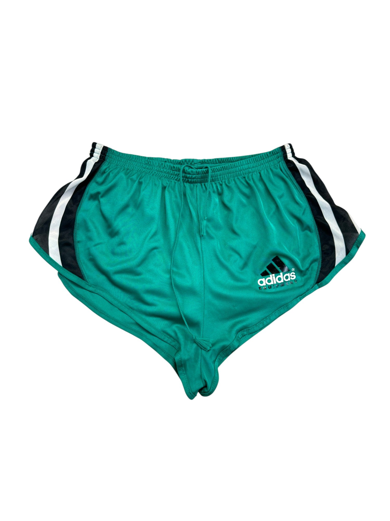Rare! Vintage Adidas Equipment Laufset Sprinter Shorts+Tanktop Early 90s Grün D5 M