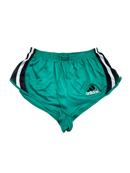 Rare! Vintage Adidas Equipment Laufset Sprinter Shorts+Tanktop Early 90s Grün D5 M
