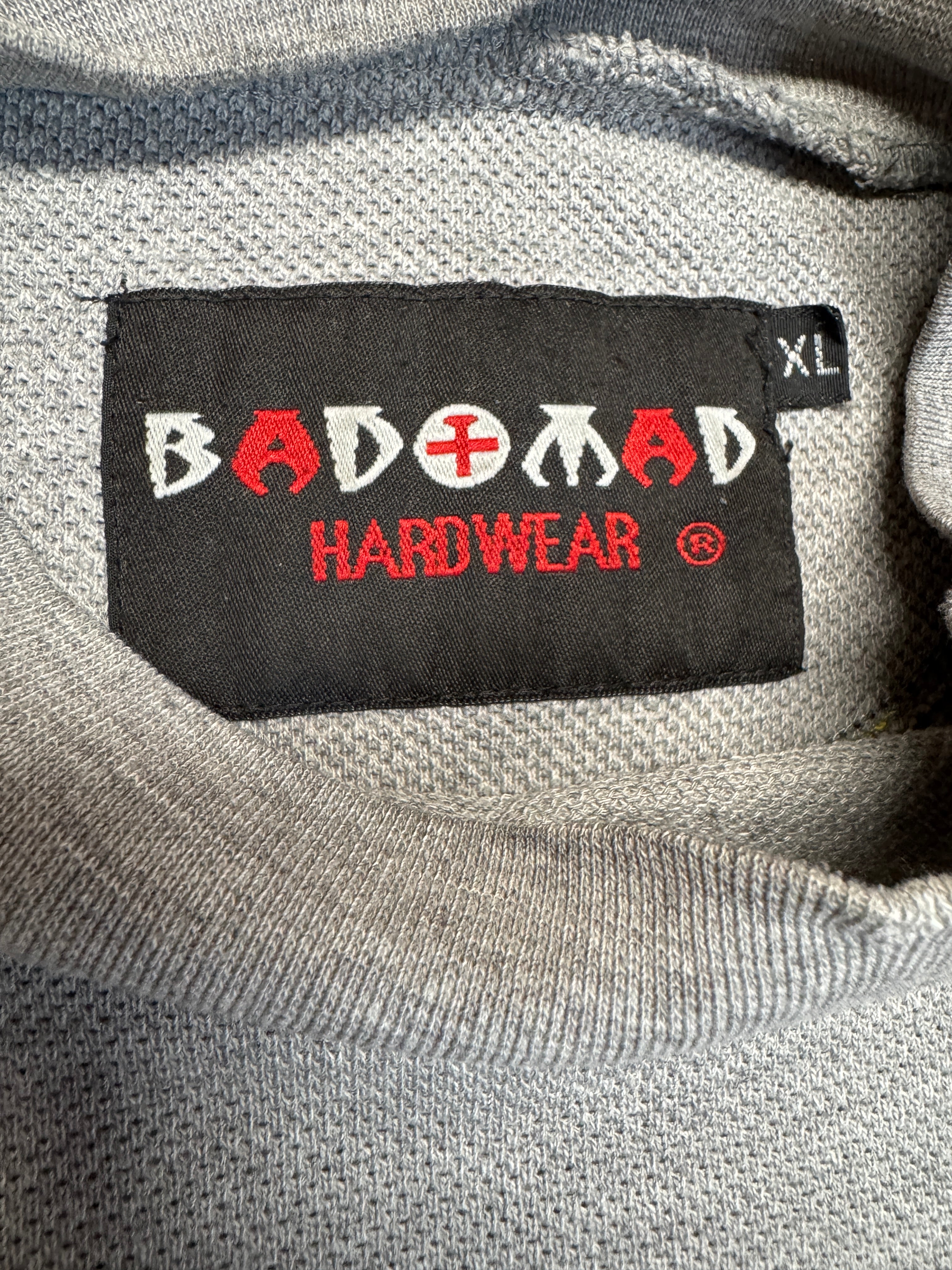 00s Bad+Mad Shirt "Synthetic Lifeforms" Grau XL - RareRags