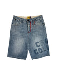 Vintage Cross Colours Jorts 90s Baggy Y2K Blau 32