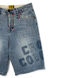 Vintage Cross Colours Jorts 90s Baggy Y2K Blau 32