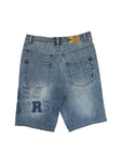 Vintage Cross Colours Jorts 90s Baggy Y2K Blau 32
