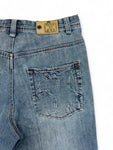 Vintage Cross Colours Jorts 90s Baggy Y2K Blau 32