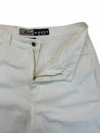 Vintage JW Shorts 90s Baggy Fit Basic Weiß 38