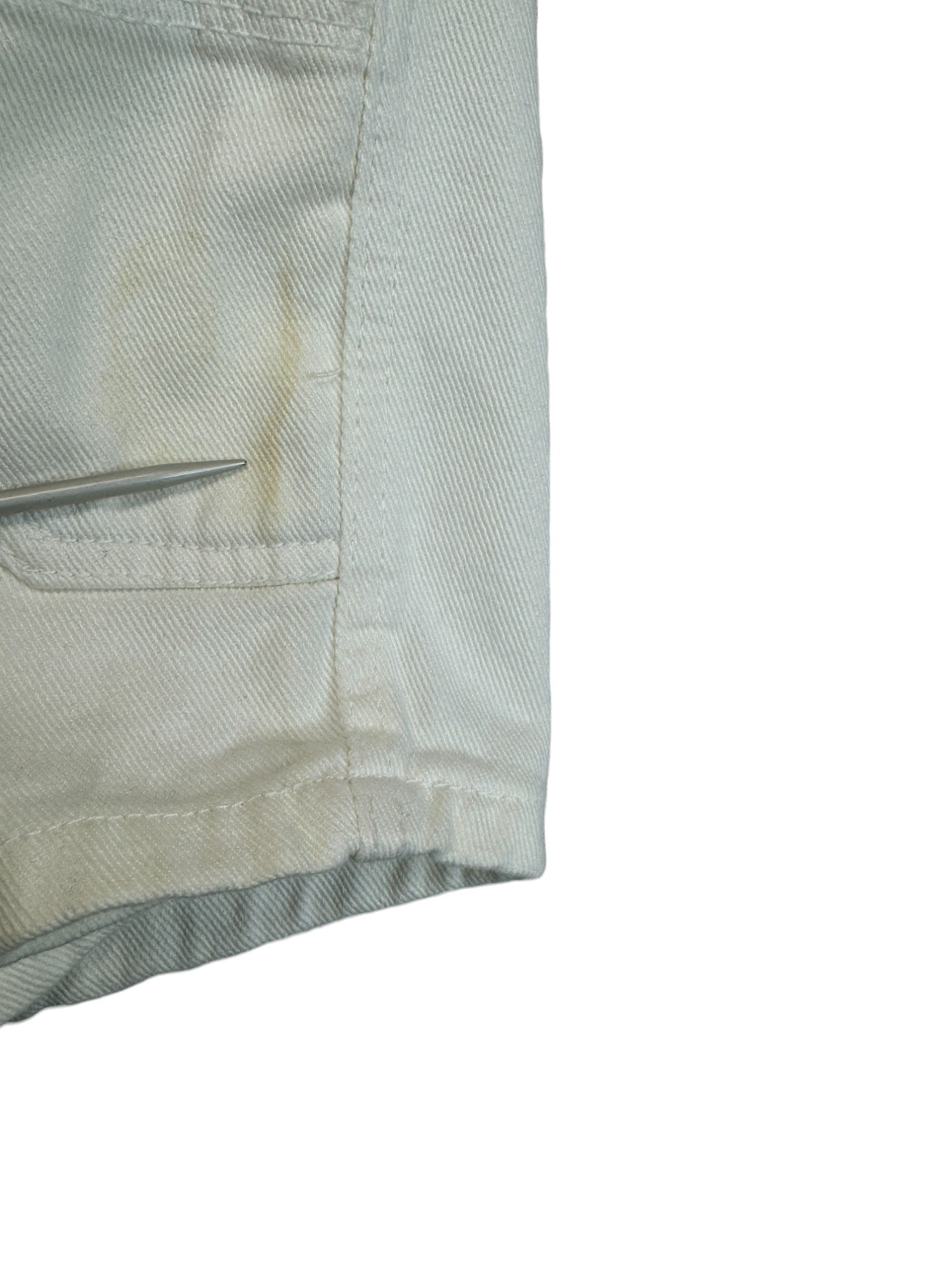 Vintage JW Shorts 90s Baggy Fit Basic Weiß 38