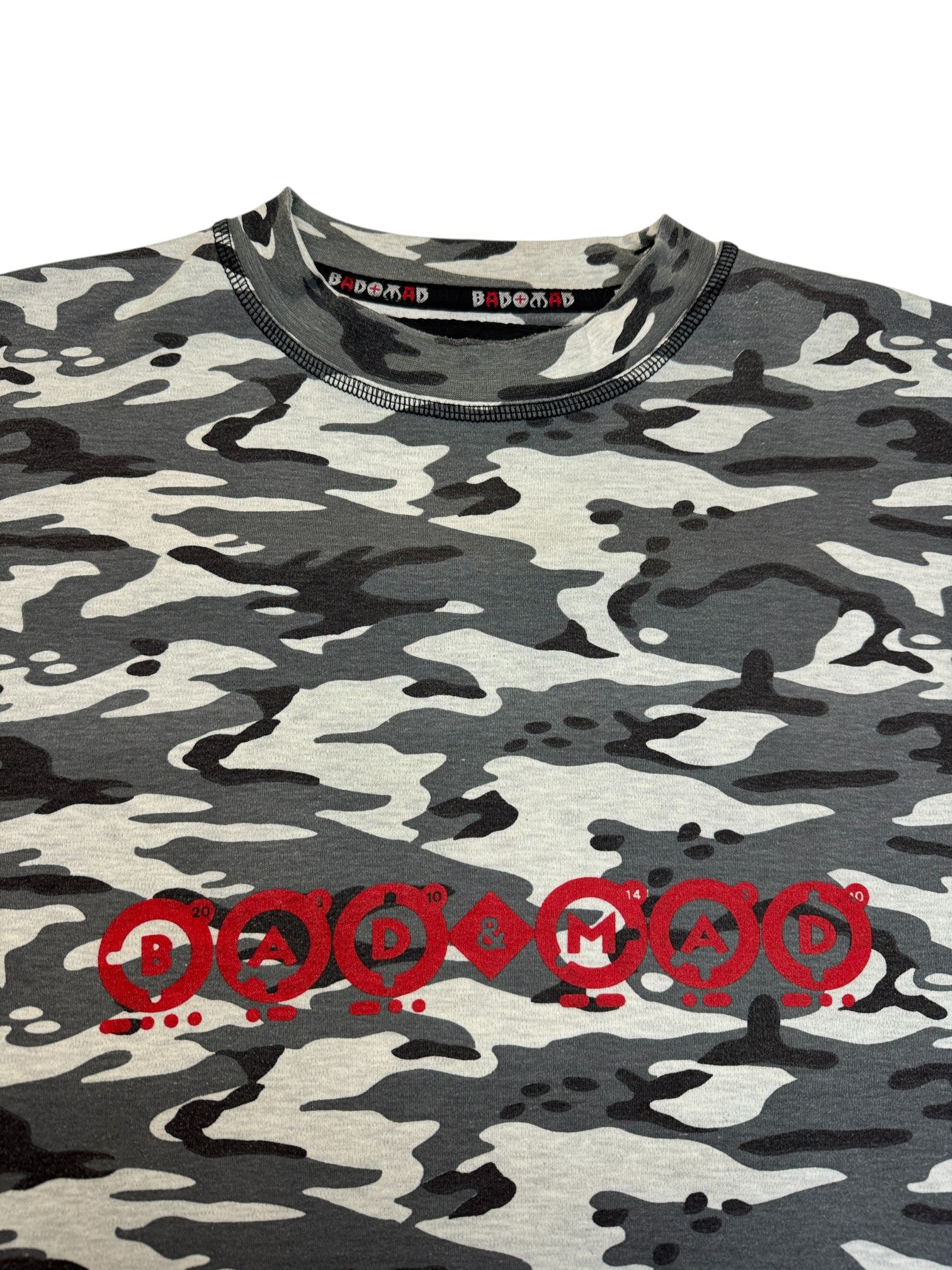 00s Bad+Mad Shirt Urban Camo L - RareRags