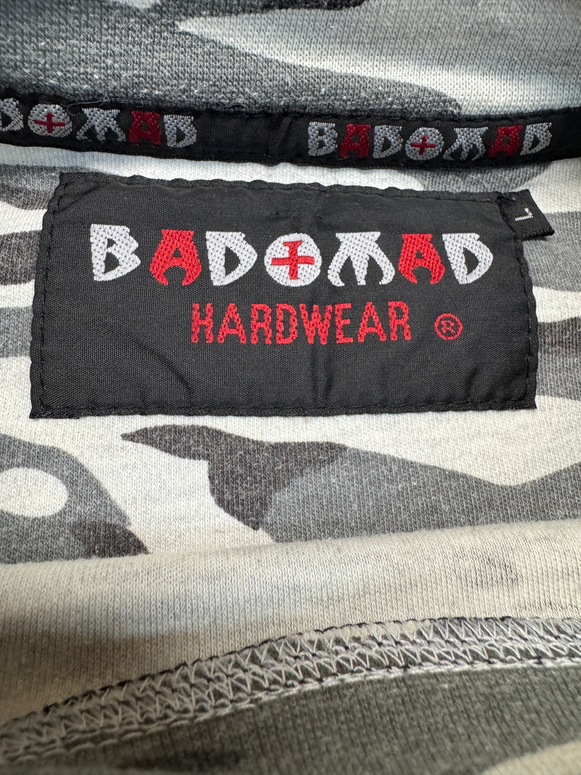 00s Bad+Mad Shirt Urban Camo L - RareRags