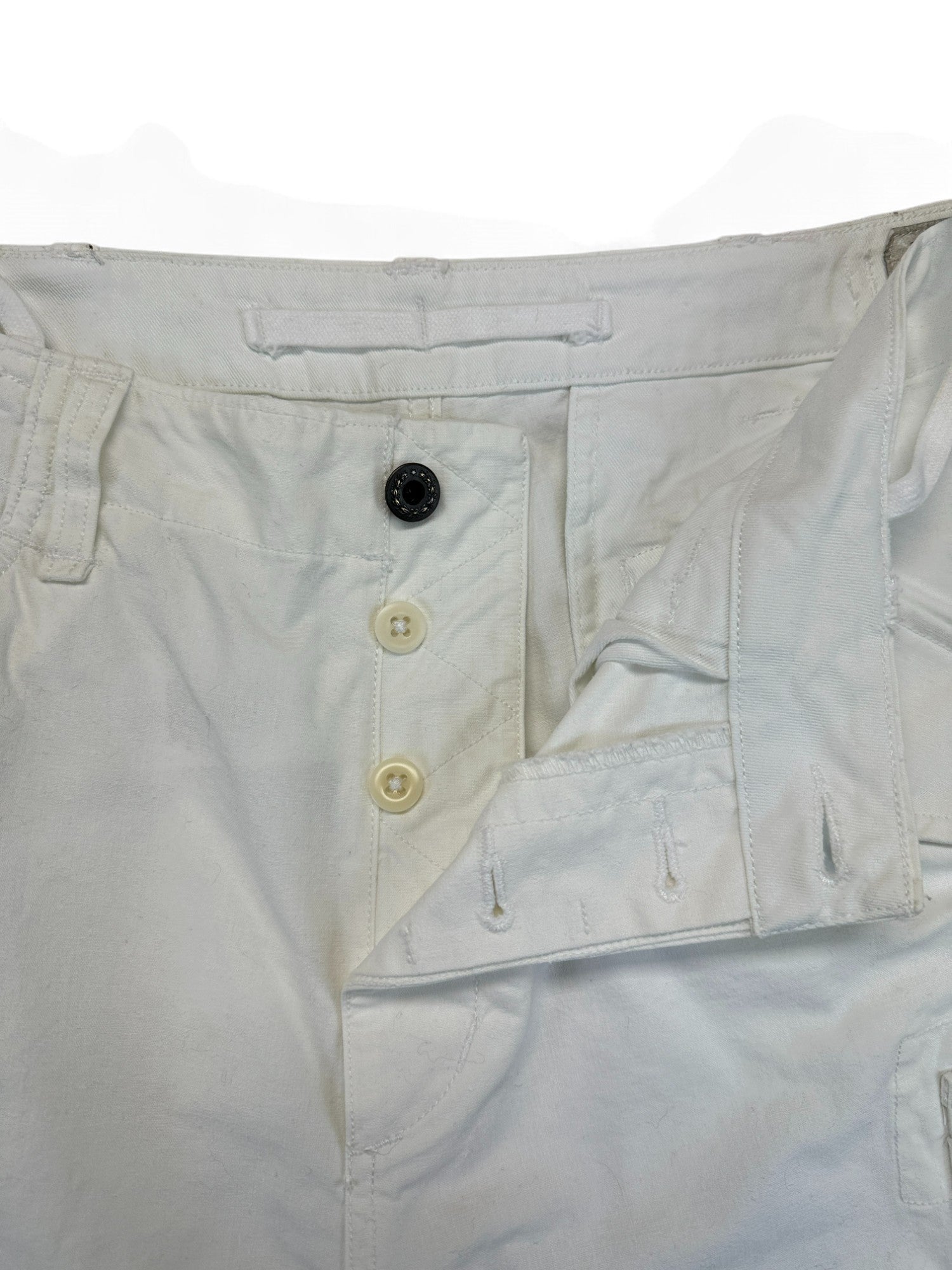 Ralph Lauren Cargoshorts Retro "Mountain Trousers" Weiß 33