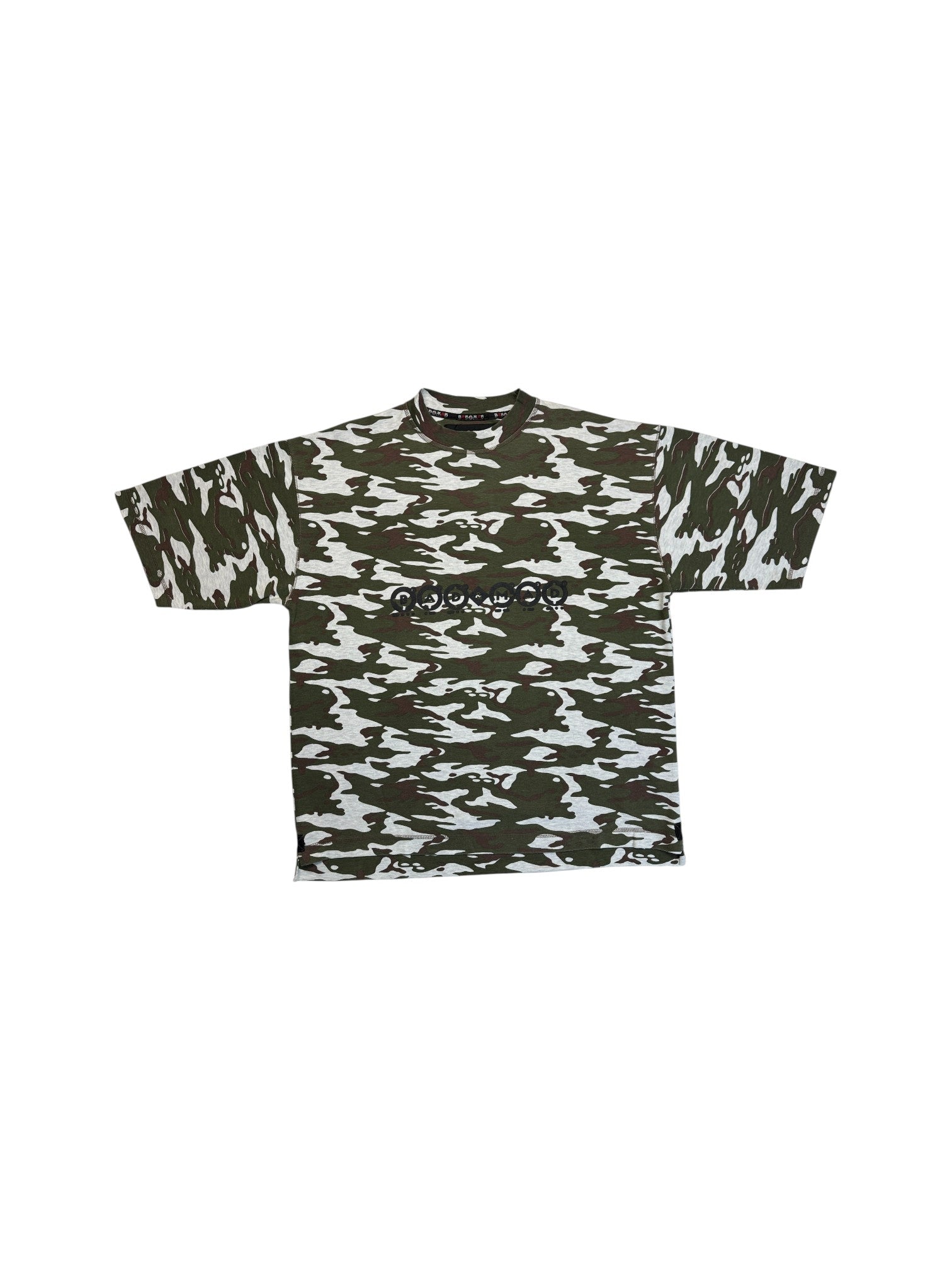 00s Bad+Mad Shirt Woodland Camo L - RareRags