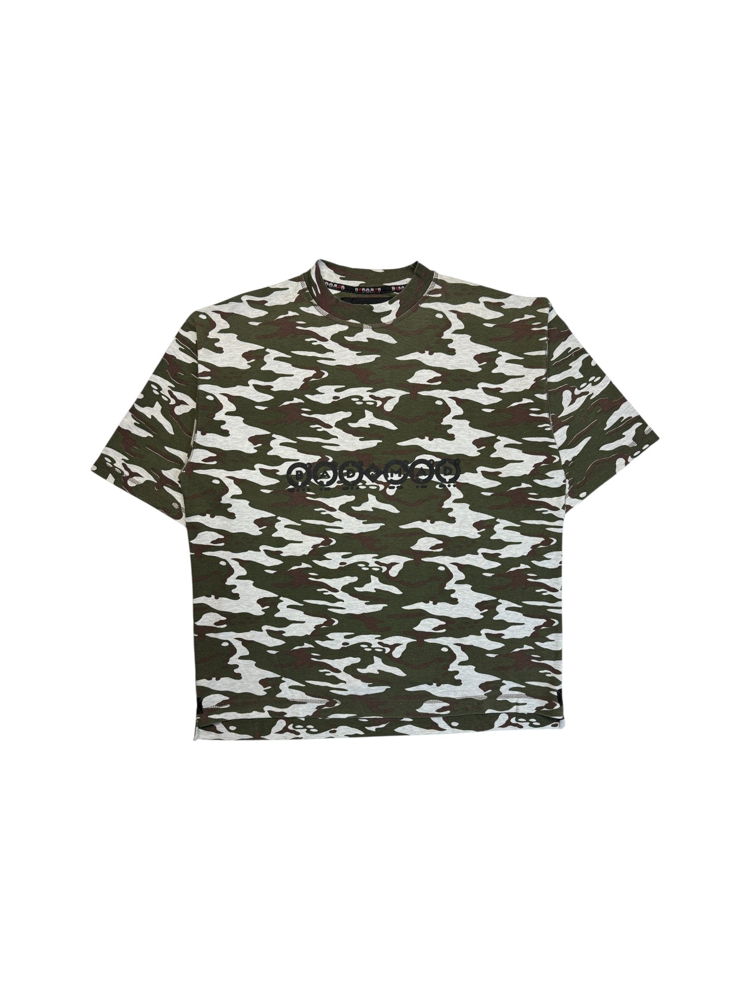 00s Bad+Mad Shirt Woodland Camo L - RareRags