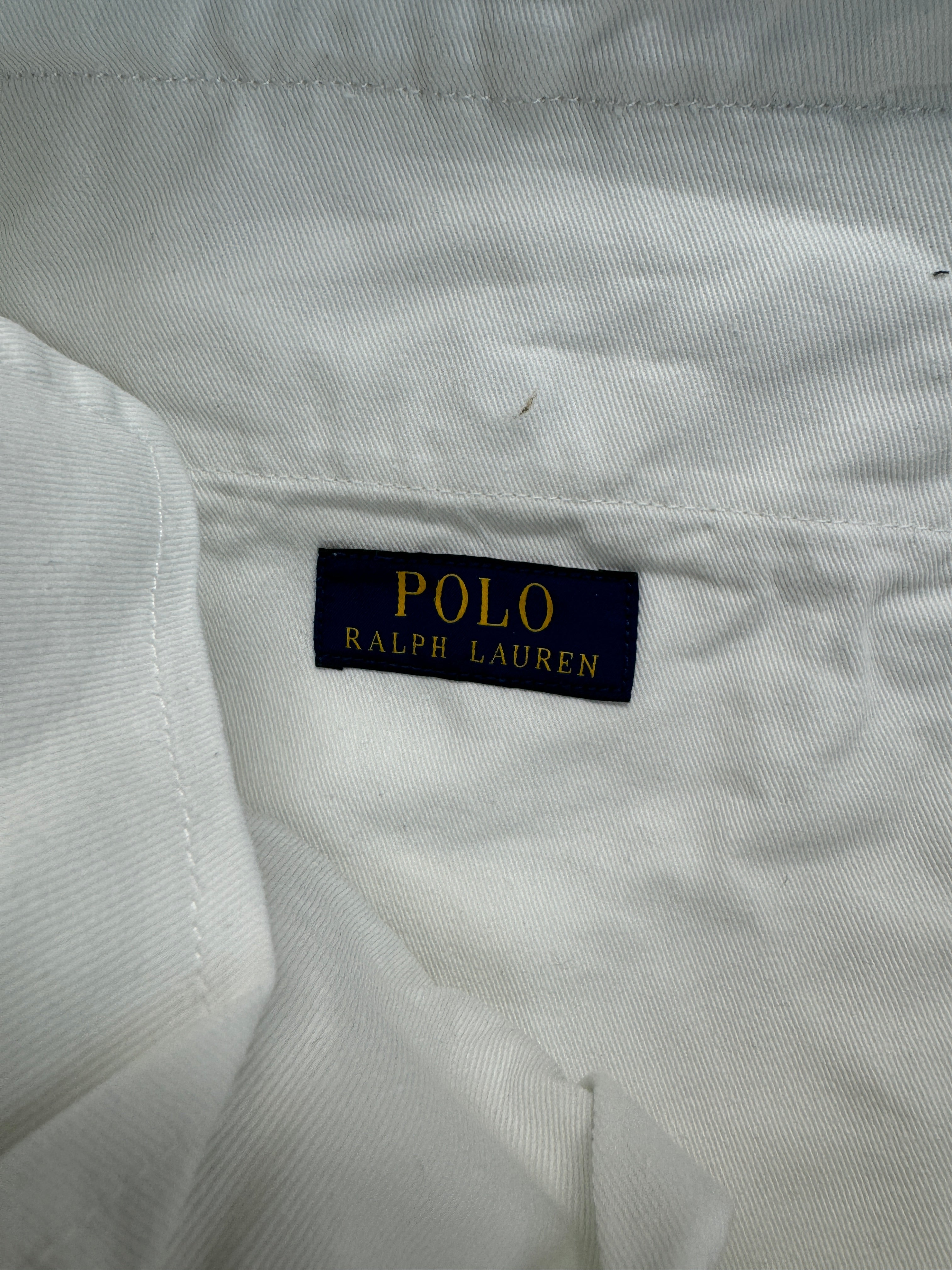 Ralph Lauren Cargoshorts Retro "Mountain Trousers" Weiß 33