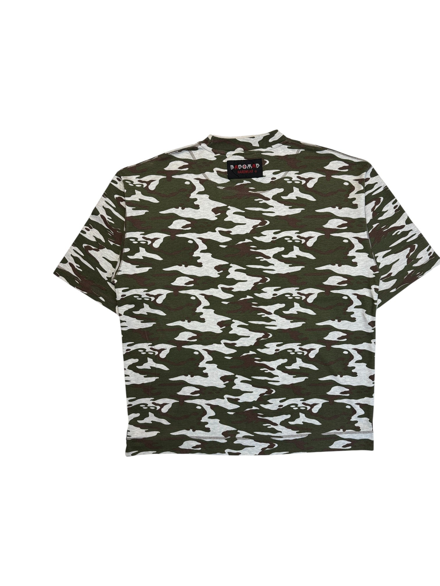 00s Bad+Mad Shirt Woodland Camo L - RareRags