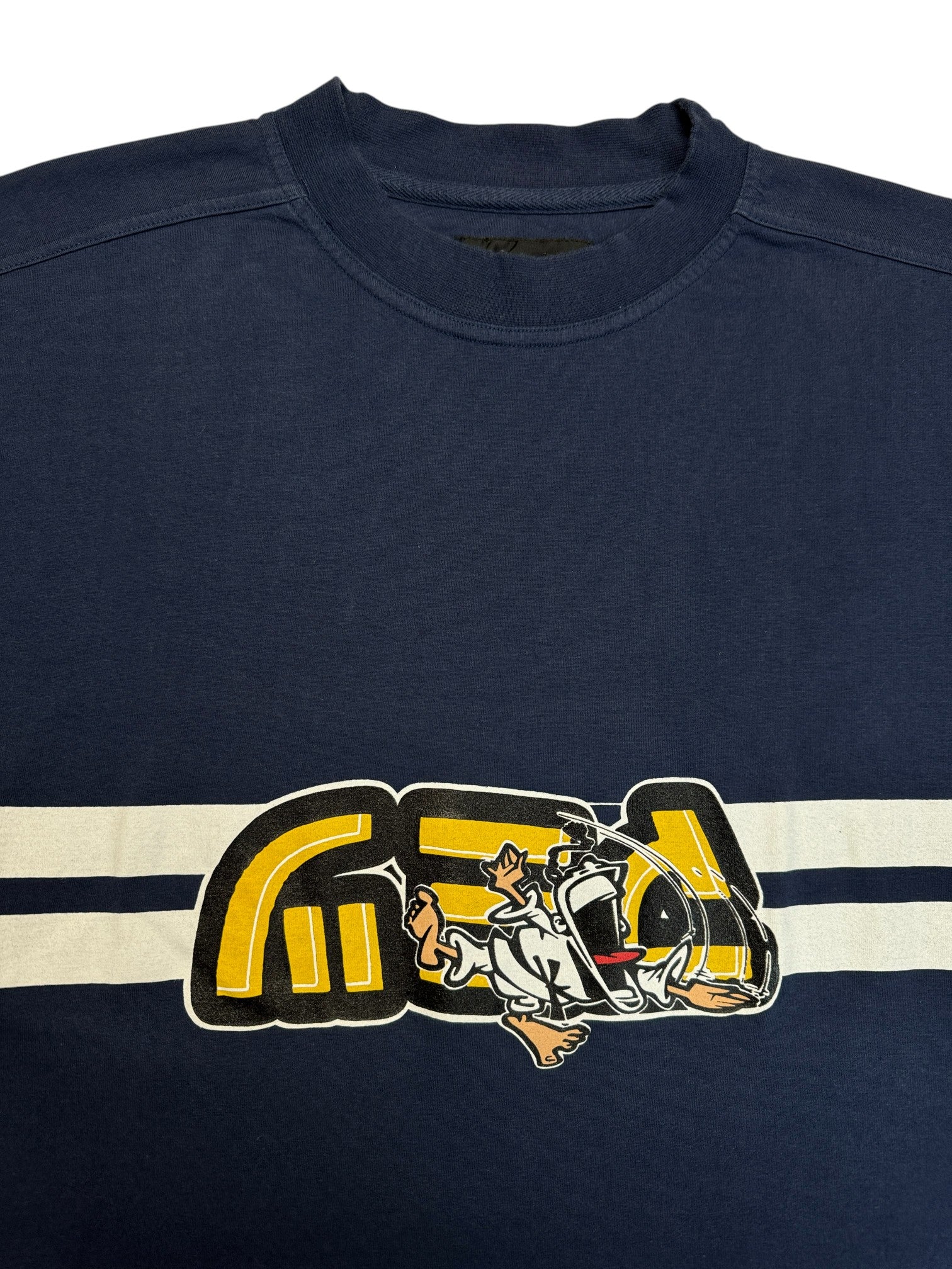 00s Bad+Mad Shirt Judoka Dunkelblau L - RareRags