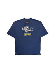 00s Bad+Mad Shirt Judoka Dunkelblau L - RareRags