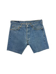 Vintage Levis Shorts 1996 501 Made In USA Gekürzt Blau W34
