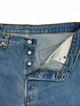 Vintage Levis Shorts 1996 501 Made In USA Gekürzt Blau W34