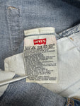 Vintage Levis Shorts 1996 501 Made In USA Gekürzt Blau W34