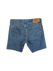 Vintage Levis Shorts 1996 501 Made In USA Gekürzt Blau W34
