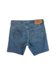 Vintage Levis Shorts 1996 501 Made In USA Gekürzt Blau W34
