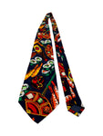 Vintage Atlas Design Krawatte 90s Made In Korea Sushi Print Bunt
