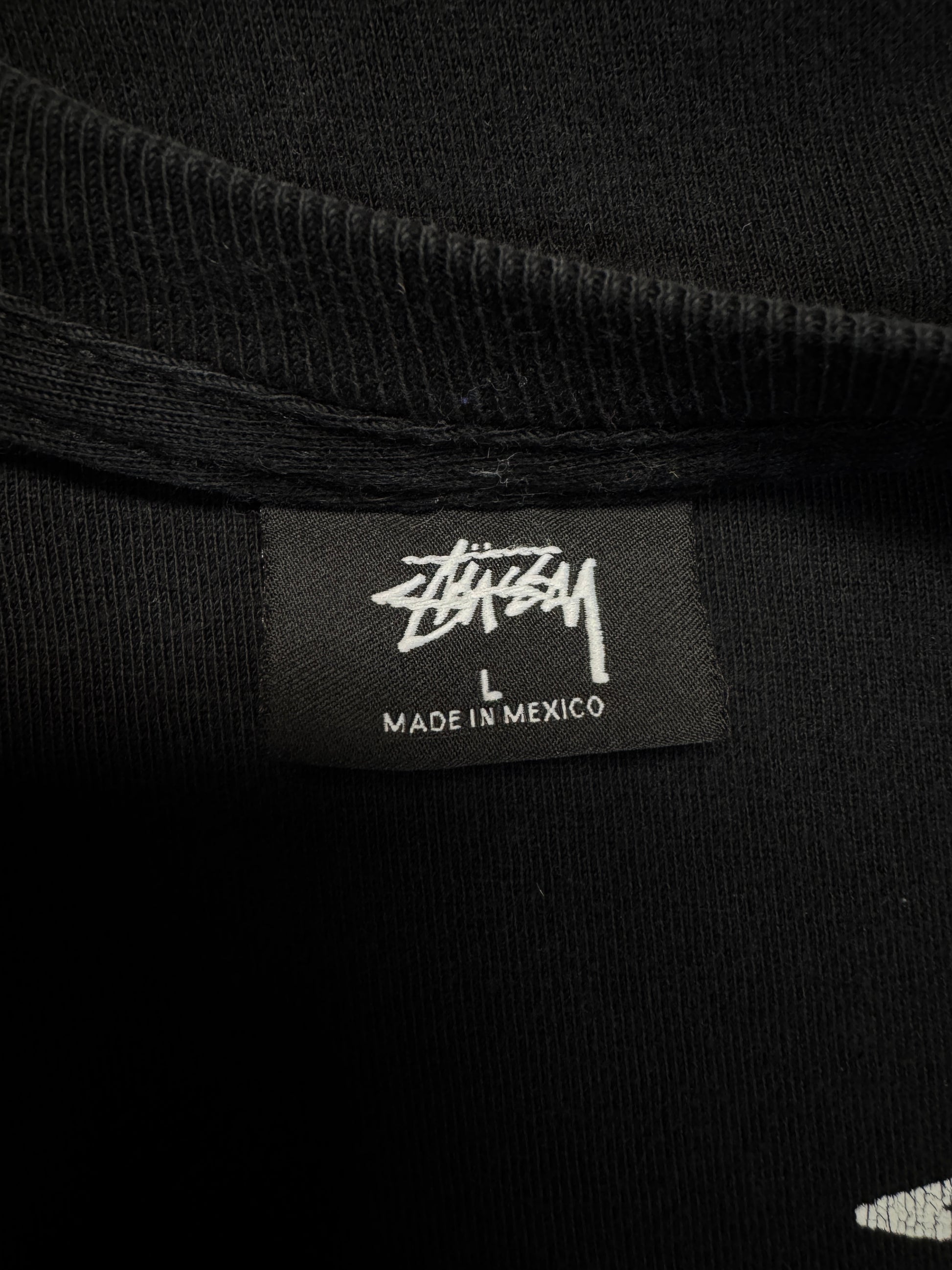 00s Stüssy Shirt Ocular Schwarz L - RareRags