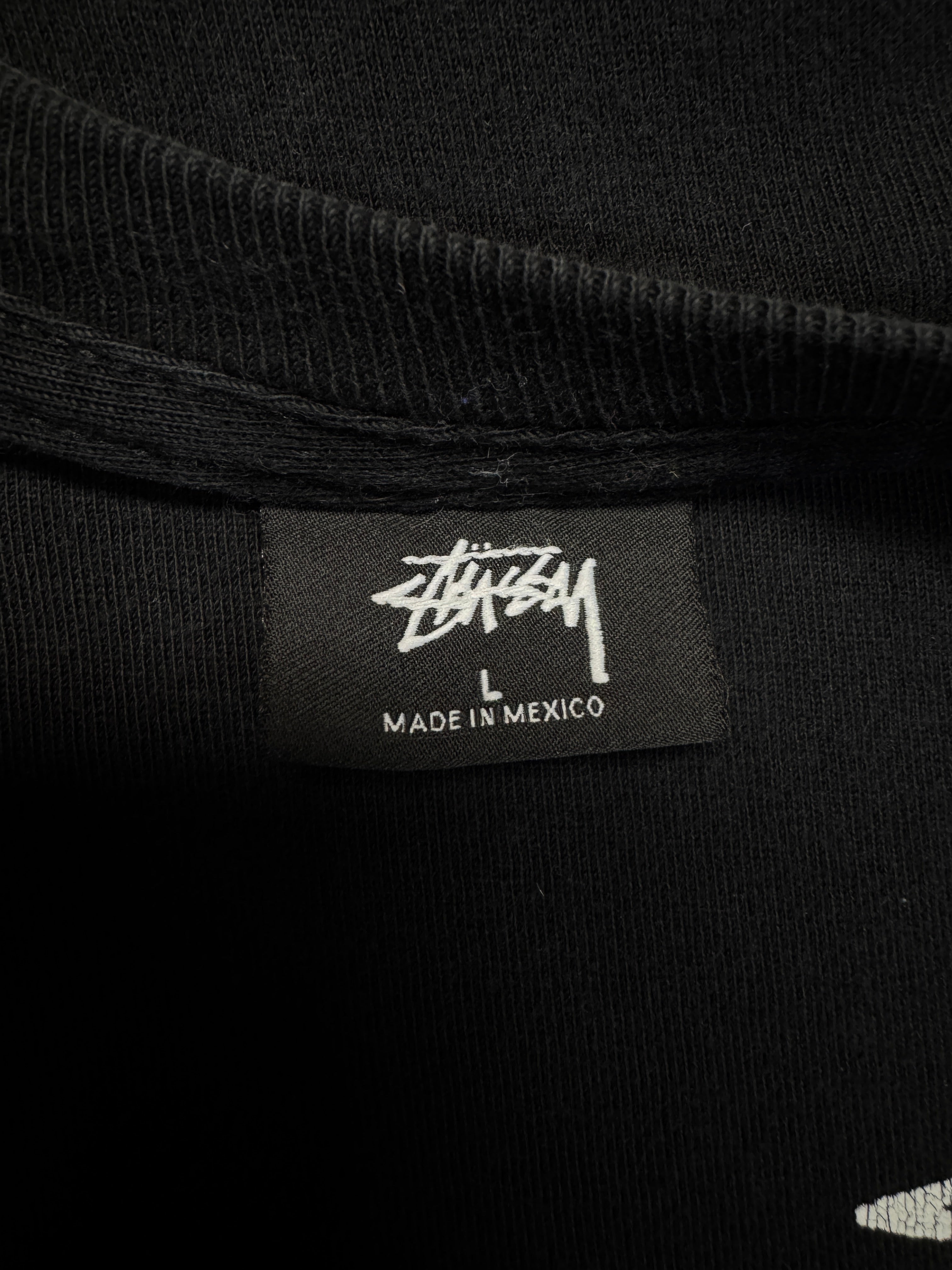 00s Stüssy Shirt Ocular Schwarz L - RareRags