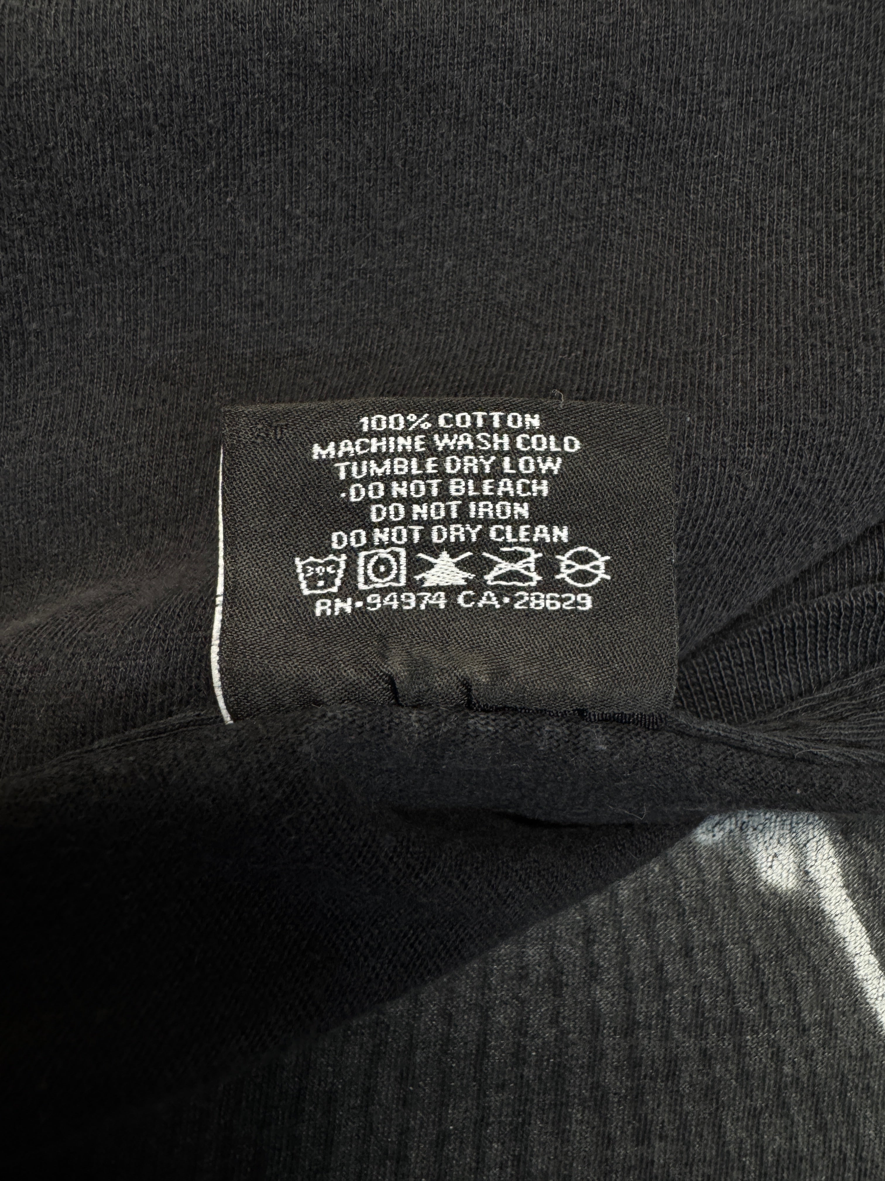 00s Stüssy Shirt Flower Kid Schwarz M - RareRags