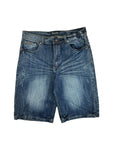 Thug Life Jorts Deadstock Y2K Baggy Dark Blue 36