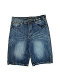 Thug Life Jorts Deadstock Y2K Baggy Dark Blue 36