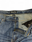 Thug Life Jorts Deadstock Y2K Baggy Dark Blue 36