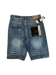 Thug Life Jorts Deadstock Y2K Baggy Dark Blue 36