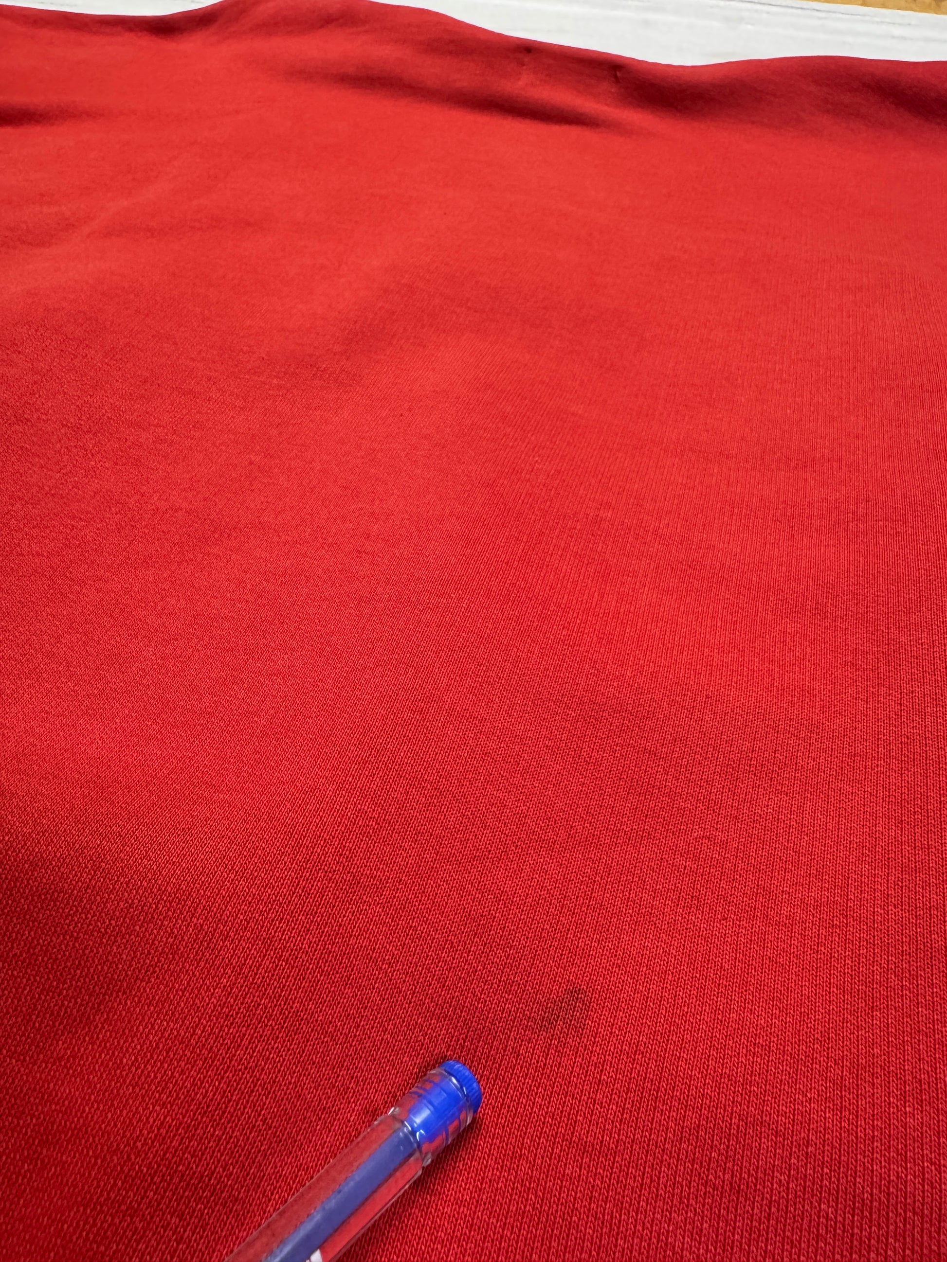90s OG Gear Sweater Spellout Rot XL - RareRags