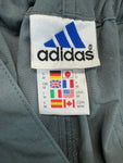 Vintage Adidas Shorts 90s ClimaShell Cargo Nylon Grau/Blau M