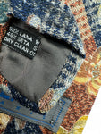 Vintage Kenzo Krawatte 90s Floral Print Wolle&Seide Bunt