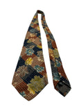 Vintage Kenzo Krawatte 90s Floral Print Wolle&Seide Bunt